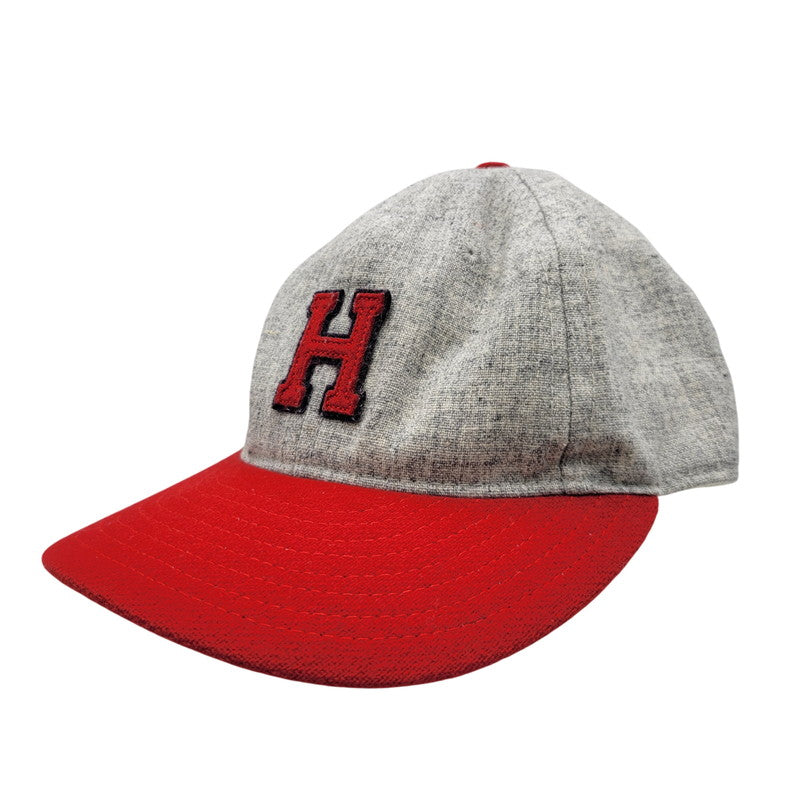 【中古品】【メンズ/レディース】 EBBETS FIELD FLANNELS エベッツフィールドフランネルズ 90S USA製 "H"BASEBALL CAP ベースボール キャップ 帽子 185-260724-ya-20-izu サイズ：7 3/8 カラー：グレー×レッド 万代Net店