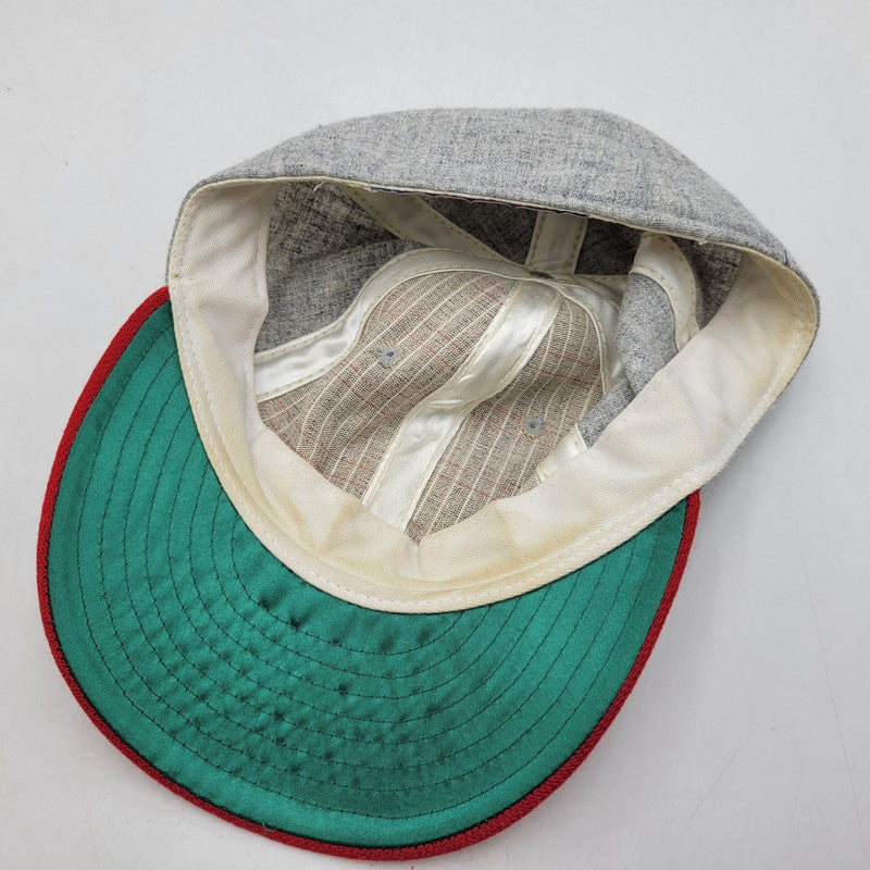 【中古品】【メンズ/レディース】 EBBETS FIELD FLANNELS エベッツフィールドフランネルズ 90S USA製 "H"BASEBALL CAP ベースボール キャップ 帽子 185-260724-ya-20-izu サイズ：7 3/8 カラー：グレー×レッド 万代Net店