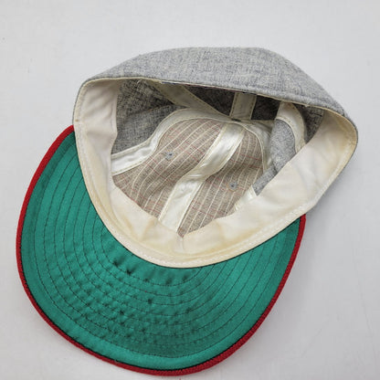 【中古品】【メンズ/レディース】 EBBETS FIELD FLANNELS エベッツフィールドフランネルズ 90S USA製 "H"BASEBALL CAP ベースボール キャップ 帽子 185-260724-ya-20-izu サイズ：7 3/8 カラー：グレー×レッド 万代Net店