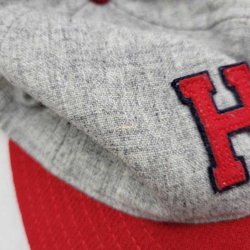 【中古品】【メンズ/レディース】 EBBETS FIELD FLANNELS エベッツフィールドフランネルズ 90S USA製 "H"BASEBALL CAP ベースボール キャップ 帽子 185-260724-ya-20-izu サイズ：7 3/8 カラー：グレー×レッド 万代Net店