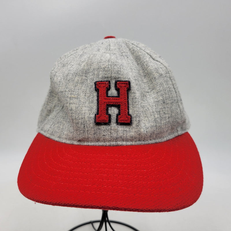 【中古品】【メンズ/レディース】 EBBETS FIELD FLANNELS エベッツフィールドフランネルズ 90S USA製 "H"BASEBALL CAP ベースボール キャップ 帽子 185-260724-ya-20-izu サイズ：7 3/8 カラー：グレー×レッド 万代Net店
