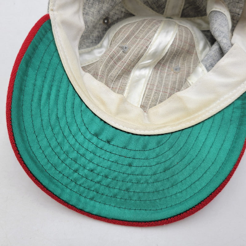 【中古品】【メンズ/レディース】 EBBETS FIELD FLANNELS エベッツフィールドフランネルズ 90S USA製 "H"BASEBALL CAP ベースボール キャップ 帽子 185-260724-ya-20-izu サイズ：7 3/8 カラー：グレー×レッド 万代Net店