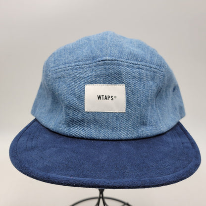 【中古品】【メンズ/レディース】 WTAPS ダブルタップス 202HCDT-HT04 T-5 CAP キャップ COTTON.DENIM コットン デニム 帽子 185-260724-ya-19-izu サイズ：00 カラー：インディゴ 万代Net店