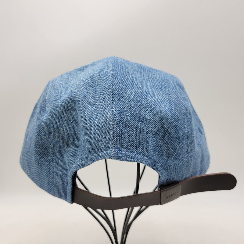 【中古品】【メンズ/レディース】 WTAPS ダブルタップス 202HCDT-HT04 T-5 CAP キャップ COTTON.DENIM コットン デニム 帽子 185-260724-ya-19-izu サイズ：00 カラー：インディゴ 万代Net店