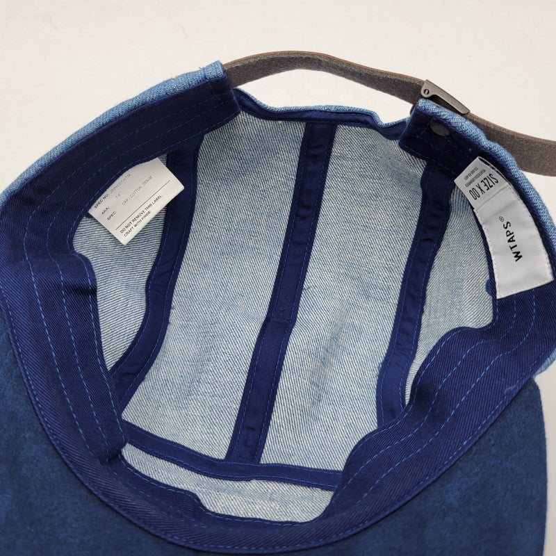 【中古品】【メンズ/レディース】 WTAPS ダブルタップス 202HCDT-HT04 T-5 CAP キャップ COTTON.DENIM コットン デニム 帽子 185-260724-ya-19-izu サイズ：00 カラー：インディゴ 万代Net店