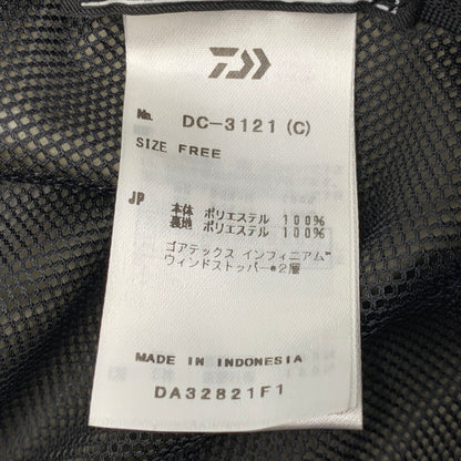 【中古品】【メンズ/レディース】 CHALLENGER チャレンジャー × DAIWA ダイワ GORE-TEX CAP DC-3121 ゴアテックス キャップ 帽子 185-260721-as-04-izu サイズ：F カラー：ブラック 万代Net店