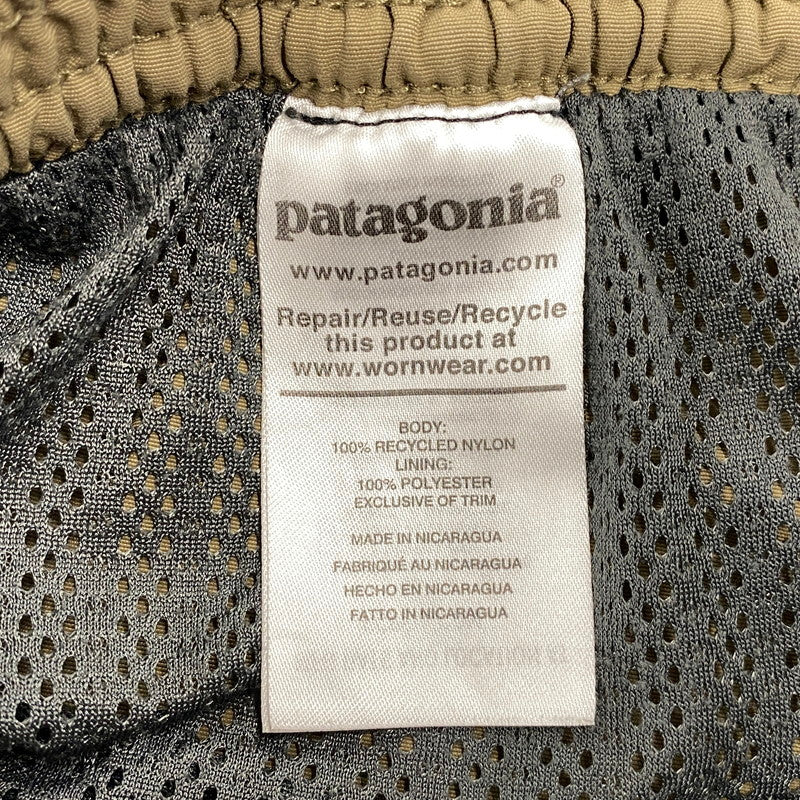 【中古品】【メンズ】 patagonia パタゴニア BAGGIES SHORTS 58034SP20 バギーズショーツ ショートパンツ 155-260725-as-07-izu サイズ：M カラー：ベージュ 万代Net店