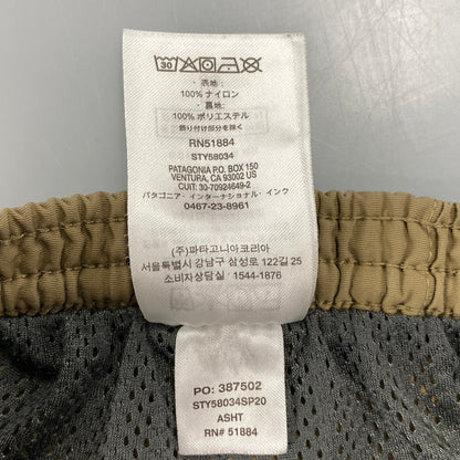 【中古品】【メンズ】 patagonia パタゴニア BAGGIES SHORTS 58034SP20 バギーズショーツ ショートパンツ 155-260725-as-07-izu サイズ：M カラー：ベージュ 万代Net店