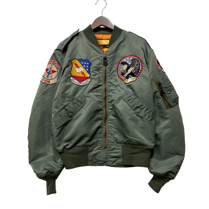 【中古品】【メンズ】 BUZZ RICKSON'S バズリクソンズ M13739 M13740L-2B FLIGHT JACKET フライト ジャケット アウター 145-260721-cs-08-izu サイズ：L カラー：カーキ/オレンジ 万代Net店