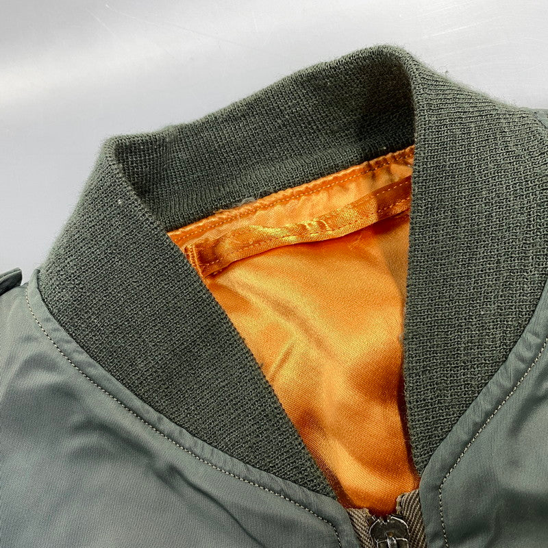 【中古品】【メンズ】 BUZZ RICKSON'S バズリクソンズ M13739 M13740L-2B FLIGHT JACKET フライト ジャケット アウター 145-260721-cs-08-izu サイズ：L カラー：カーキ/オレンジ 万代Net店