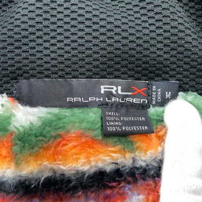 【中古品】【メンズ】 RLX RALPH LAUREN アールエルエックス ラルフローレン NATIVE PATTERN FLEECE VEST ネイティブ パターン フリース ベスト アウター 147-260724-cs-01-izu サイズ：M カラー：マルチ 万代Net店