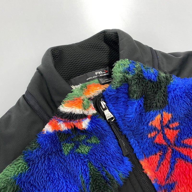 【中古品】【メンズ】 RLX RALPH LAUREN アールエルエックス ラルフローレン NATIVE PATTERN FLEECE VEST ネイティブ パターン フリース ベスト アウター 147-260724-cs-01-izu サイズ：M カラー：マルチ 万代Net店