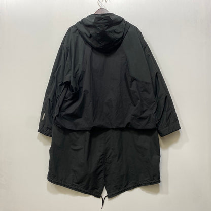 【中古品】【メンズ】 EMULATION エミュレーション EM21-10101 COMPONENTIZE MILITARY COAT コンポーネンタイズ ミリタリー コート アウター 140-260721-cs-02-izu サイズ：M カラー：ブラック 万代Net店