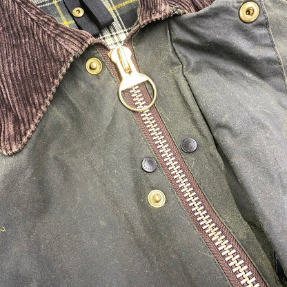 【中古品】【メンズ】 BARBOUR バーブァー A150 英国製 90S BEAUFORT JACKET ビューフォート ジャケット アウター 144-260721-cs-09-izu サイズ：C38/97cm カラー：カーキ 万代Net店