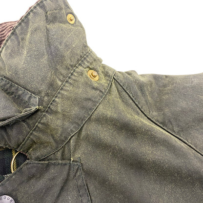 【中古品】【メンズ】 BARBOUR バーブァー A150 英国製 90S BEAUFORT JACKET ビューフォート ジャケット アウター 144-260721-cs-09-izu サイズ：C38/97cm カラー：カーキ 万代Net店