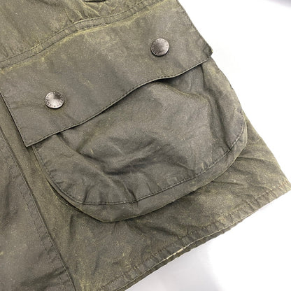 【中古品】【メンズ】 BARBOUR バーブァー A150 英国製 90S BEAUFORT JACKET ビューフォート ジャケット アウター 144-260721-cs-09-izu サイズ：C38/97cm カラー：カーキ 万代Net店