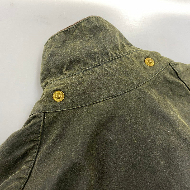 【中古品】【メンズ】 BARBOUR バーブァー A150 英国製 90S BEAUFORT JACKET ビューフォート ジャケット アウター 144-260721-cs-09-izu サイズ：C38/97cm カラー：カーキ 万代Net店