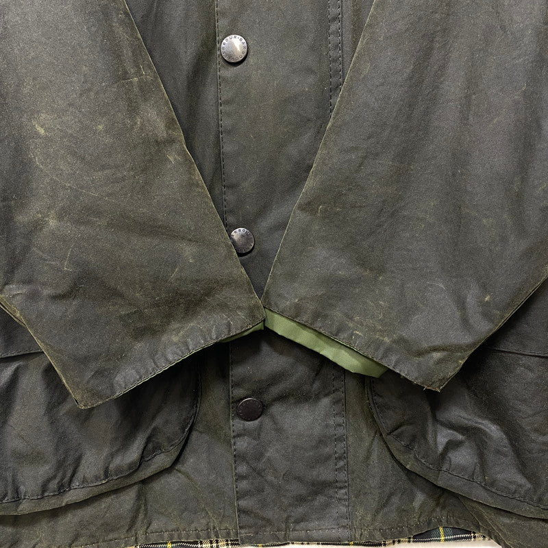 【中古品】【メンズ】 BARBOUR バーブァー A150 英国製 90S BEAUFORT JACKET ビューフォート ジャケット アウター 144-260721-cs-09-izu サイズ：C38/97cm カラー：カーキ 万代Net店
