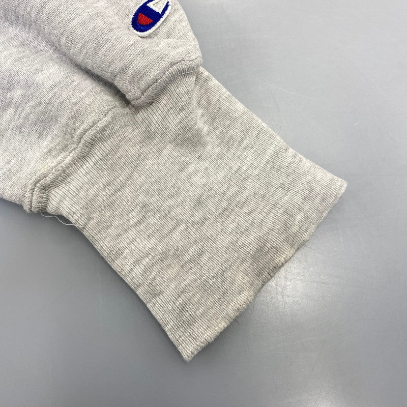 【現状渡し品】【メンズ】 CHAMPION チャンピオン 90S 刺繍タグ MICHIGAN STATE REVERSE WEAVE SWEATSHIRT リバース ウィーブ スウェットシャツ トップス 長袖 146-260721-cs-10-izu サイズ：XL カラー：グレー 万代Net店