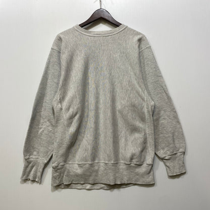 【現状渡し品】【メンズ】 CHAMPION チャンピオン 90S 刺繍タグ MICHIGAN STATE REVERSE WEAVE SWEATSHIRT リバース ウィーブ スウェットシャツ トップス 長袖 146-260721-cs-10-izu サイズ：XL カラー：グレー 万代Net店