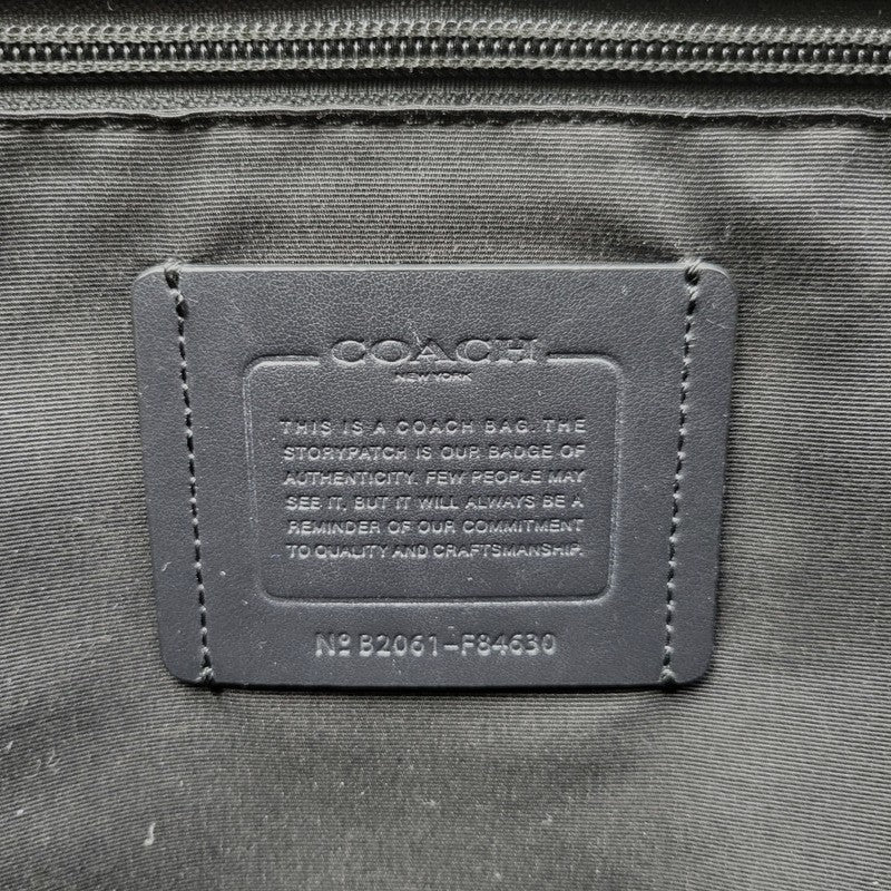 【中古品】【メンズ/レディース】 COACH コーチ F84630 BUSINESS TOTE BAG ビジネス トート バッグ カバン 鞄 180-260724-ya-11-izu カラー：ブラック 万代Net店