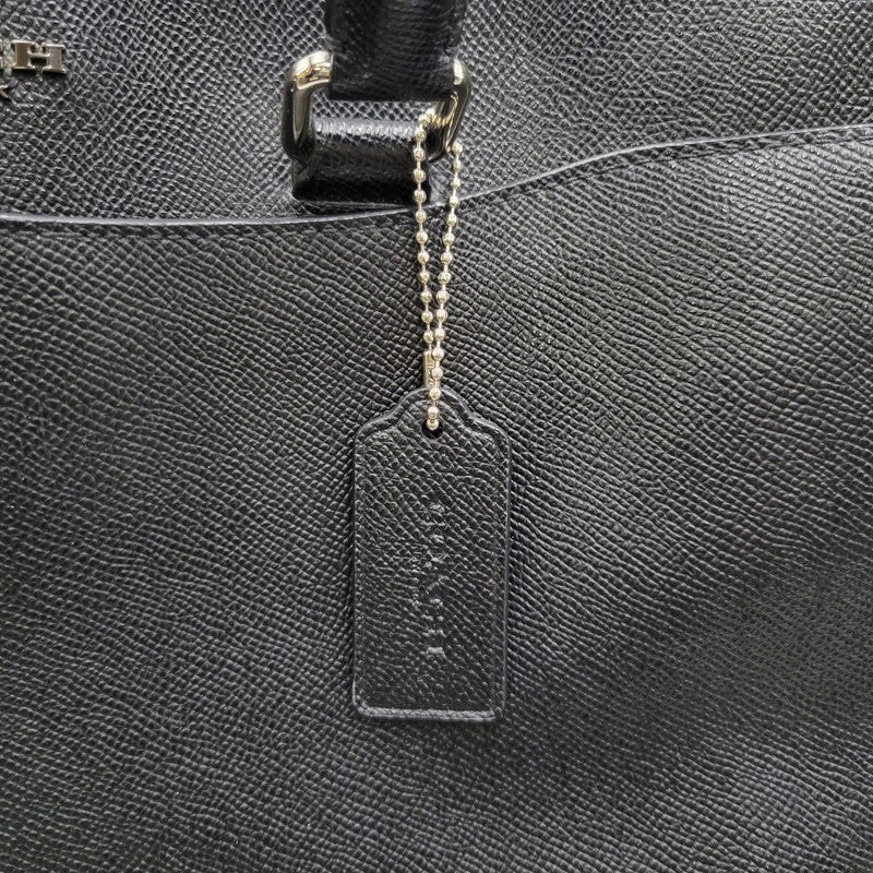 【中古品】【メンズ/レディース】 COACH コーチ F84630 BUSINESS TOTE BAG ビジネス トート バッグ カバン 鞄 180-260724-ya-11-izu カラー：ブラック 万代Net店