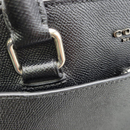 【中古品】【メンズ/レディース】 COACH コーチ F84630 BUSINESS TOTE BAG ビジネス トート バッグ カバン 鞄 180-260724-ya-11-izu カラー：ブラック 万代Net店