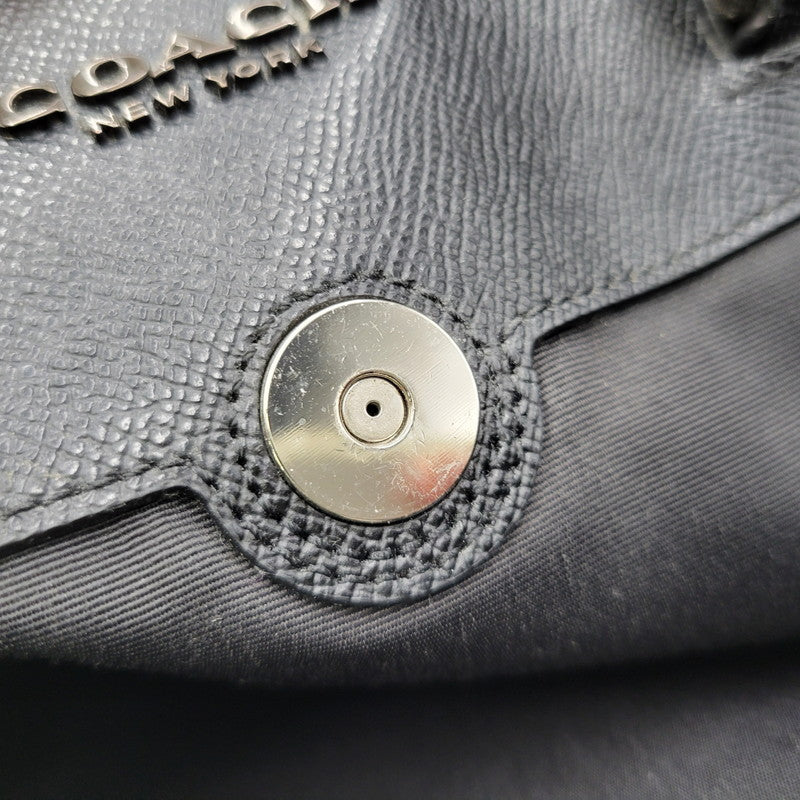 【中古品】【メンズ/レディース】 COACH コーチ F84630 BUSINESS TOTE BAG ビジネス トート バッグ カバン 鞄 180-260724-ya-11-izu カラー：ブラック 万代Net店