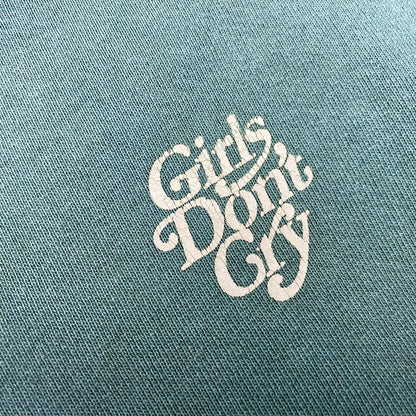 【中古品】【メンズ】 GIRLS DON'T CRY ガールズドントクライ BACK LOGO HOODIE バック ロゴ フーディー トップス 長袖 142-260721-cs-12-izu サイズ：XL カラー：グリーン 万代Net店