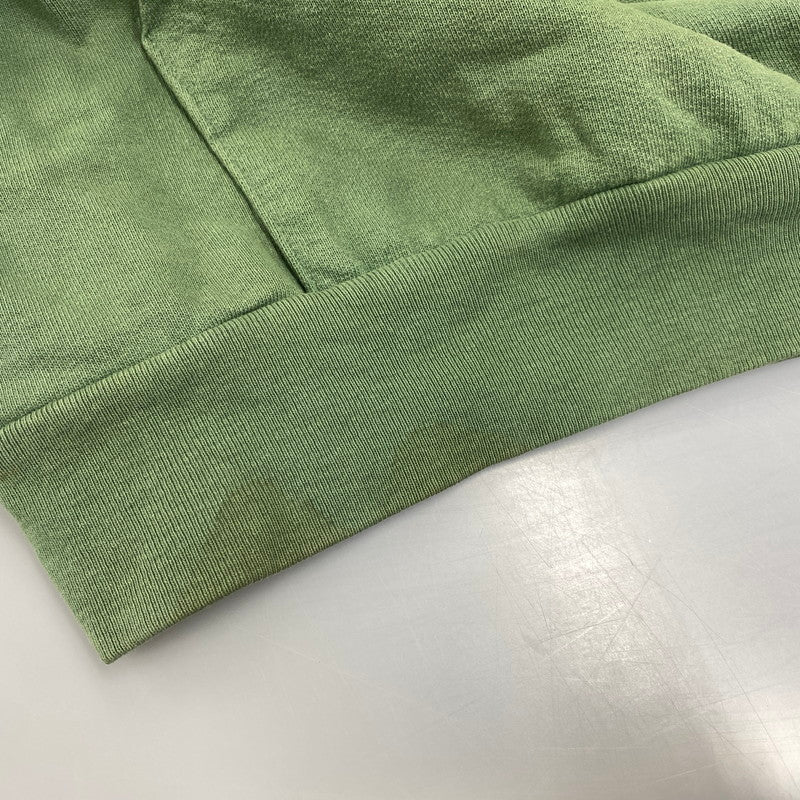 【中古品】【メンズ】 GIRLS DON'T CRY ガールズドントクライ BACK LOGO HOODIE バック ロゴ フーディー トップス 長袖 142-260721-cs-12-izu サイズ：XL カラー：グリーン 万代Net店