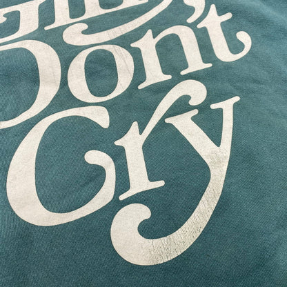 【中古品】【メンズ】 GIRLS DON'T CRY ガールズドントクライ BACK LOGO HOODIE バック ロゴ フーディー トップス 長袖 142-260721-cs-12-izu サイズ：XL カラー：グリーン 万代Net店