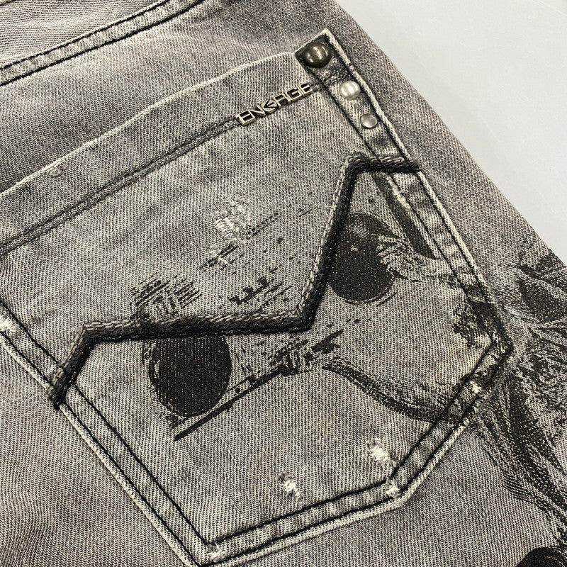 【中古品】【メンズ】 ENERGIE GOLD エナジー ゴールド DENIM PANTS デニム パンツ ボトムス 157-260723-kh-04-izu カラー：グレー 万代Net店