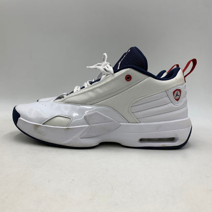 【中古品】【メンズ】 NIKE ナイキ JORDAN MAX AURA 6 FQ8298-100 ジョーダン マックス オーラ 6 スニーカー シューズ 靴 160-260721-as-03-izu サイズ：29.5cm カラー：WHITE/MIDNIGHT NAVY 万代Net店
