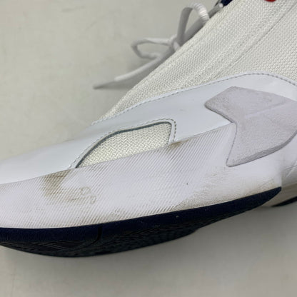 【中古品】【メンズ】 NIKE ナイキ JORDAN MAX AURA 6 FQ8298-100 ジョーダン マックス オーラ 6 スニーカー シューズ 靴 160-260721-as-03-izu サイズ：29.5cm カラー：WHITE/MIDNIGHT NAVY 万代Net店