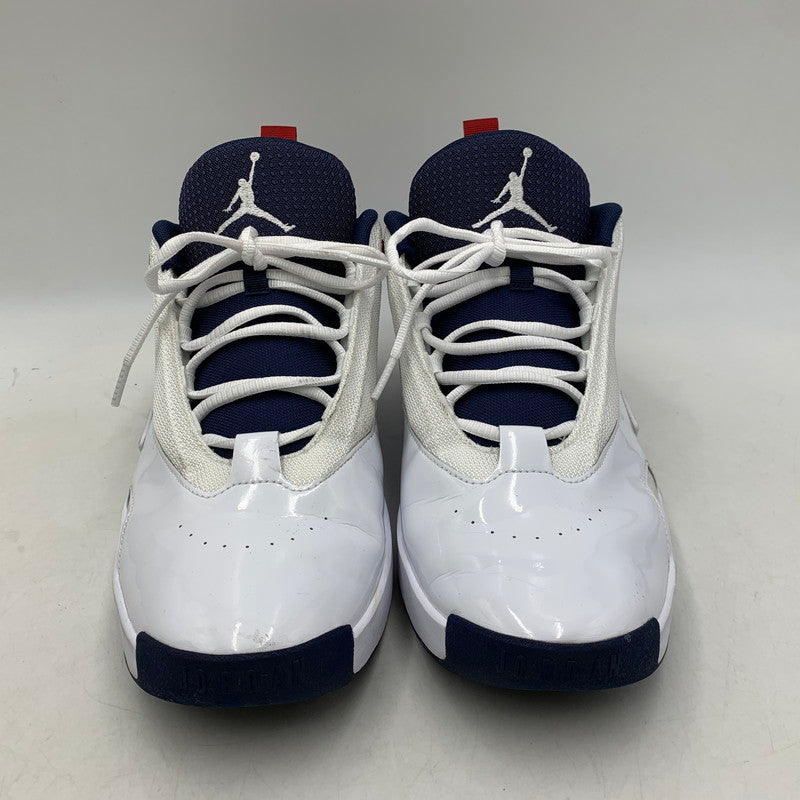 【中古品】【メンズ】 NIKE ナイキ JORDAN MAX AURA 6 FQ8298-100 ジョーダン マックス オーラ 6 スニーカー シューズ 靴 160-260721-as-03-izu サイズ：29.5cm カラー：WHITE/MIDNIGHT NAVY 万代Net店