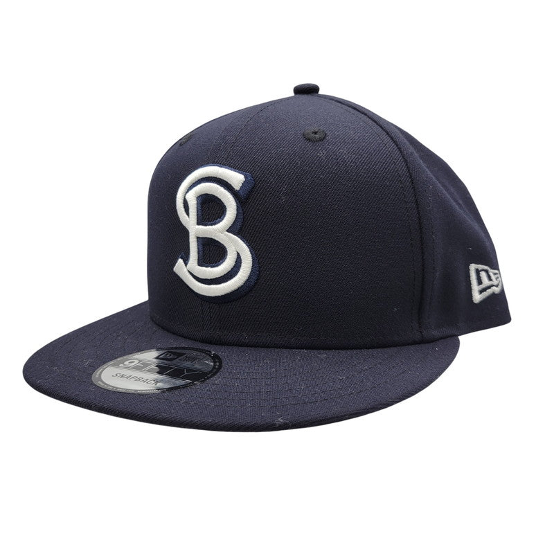 【中古品】【メンズ/レディース】 NEW ERA ニューエラ × SCHOTT ショット 9FIFTY ナインフィフティー LOGO SNAPBACK CAP ロゴ スナップバック キャップ 帽子 185-260724-ya-17-izu サイズ：F カラー：ネイビー 万代Net店