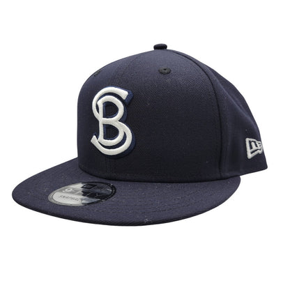 【中古品】【メンズ/レディース】 NEW ERA ニューエラ × SCHOTT ショット 9FIFTY ナインフィフティー LOGO SNAPBACK CAP ロゴ スナップバック キャップ 帽子 185-260724-ya-17-izu サイズ：F カラー：ネイビー 万代Net店