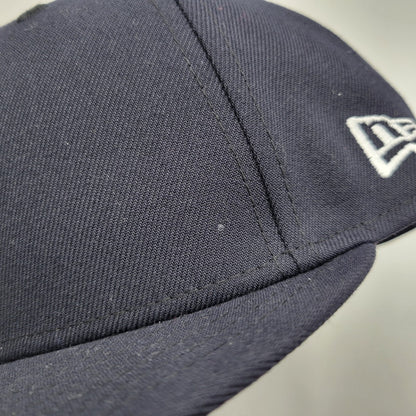 【中古品】【メンズ/レディース】 NEW ERA ニューエラ × SCHOTT ショット 9FIFTY ナインフィフティー LOGO SNAPBACK CAP ロゴ スナップバック キャップ 帽子 185-260724-ya-17-izu サイズ：F カラー：ネイビー 万代Net店