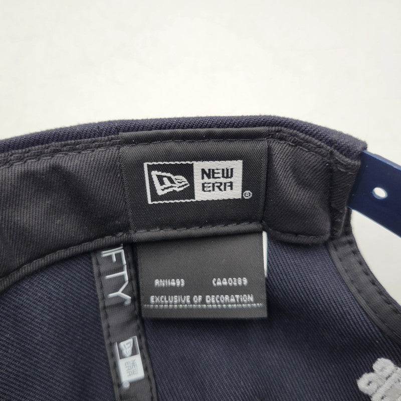 【中古品】【メンズ/レディース】 NEW ERA ニューエラ × SCHOTT ショット 9FIFTY ナインフィフティー LOGO SNAPBACK CAP ロゴ スナップバック キャップ 帽子 185-260724-ya-17-izu サイズ：F カラー：ネイビー 万代Net店
