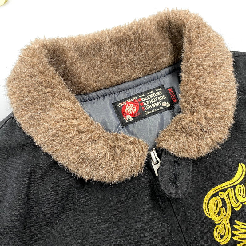 【中古品】【メンズ】 M.W.S. エムダブルエス MWS1110100 GREAT EAGLE グレート イーグル 中綿 N-1 DECK JACKET デッキ ジャケット アウター 145-260724-cs-02-izu サイズ：M カラー：ブラック 万代Net店