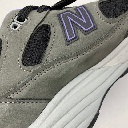 【中古品】【メンズ】 NEW BALANCE ニューバランス U991GP2 991V2 MADE IN UK RAVEN メイドイン ユーケー レイブン スニーカー シューズ 靴 162-260722-cs-02-izu サイズ：US 9D カラー：グレー×パープル 万代Net店