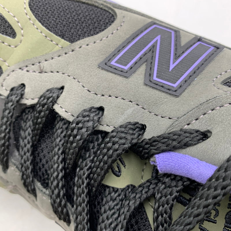 【中古品】【メンズ】 NEW BALANCE ニューバランス U991GP2 991V2 MADE IN UK RAVEN メイドイン ユーケー レイブン スニーカー シューズ 靴 162-260722-cs-02-izu サイズ：US 9D カラー：グレー×パープル 万代Net店