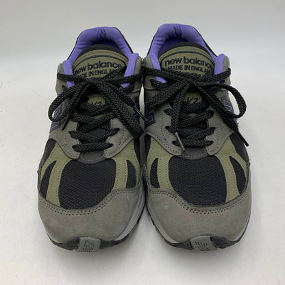 【中古品】【メンズ】 NEW BALANCE ニューバランス U991GP2 991V2 MADE IN UK RAVEN メイドイン ユーケー レイブン スニーカー シューズ 靴 162-260722-cs-02-izu サイズ：US 9D カラー：グレー×パープル 万代Net店