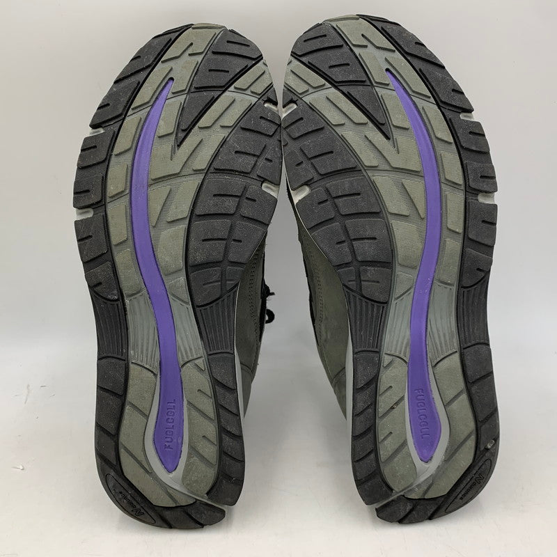 【中古品】【メンズ】 NEW BALANCE ニューバランス U991GP2 991V2 MADE IN UK RAVEN メイドイン ユーケー レイブン スニーカー シューズ 靴 162-260722-cs-02-izu サイズ：US 9D カラー：グレー×パープル 万代Net店