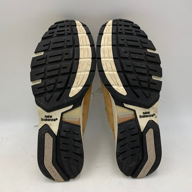 【中古品】【メンズ】 NEW BALANCE ニューバランス U992CC USA製 992 スニーカー シューズ 靴 162-260722-cs-01-izu サイズ：27cm カラー：SWEET CARAMEL/CALCIUM 万代Net店