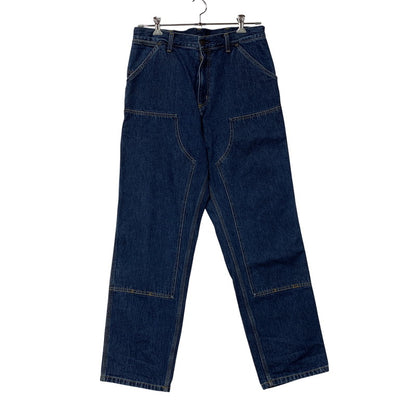 【中古品】【メンズ】 CARHARTT WIP カーハート ダブリューアイピー I032699 DOUBLE KNEE PANT ダブル ニー パンツ ボトムス ズボン 153-260722-cs-07-izu サイズ：32×32 カラー：インディゴ 万代Net店