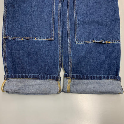 【中古品】【メンズ】 CARHARTT WIP カーハート ダブリューアイピー I032699 DOUBLE KNEE PANT ダブル ニー パンツ ボトムス ズボン 153-260722-cs-07-izu サイズ：32×32 カラー：インディゴ 万代Net店