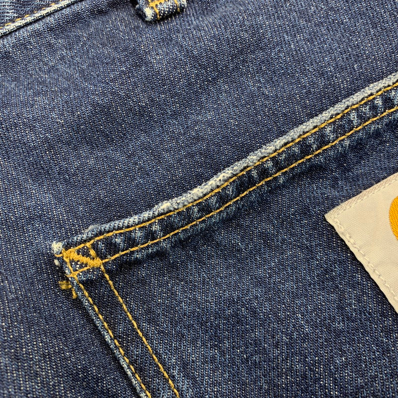 【中古品】【メンズ】 CARHARTT WIP カーハート ダブリューアイピー I032699 DOUBLE KNEE PANT ダブル ニー パンツ ボトムス ズボン 153-260722-cs-07-izu サイズ：32×32 カラー：インディゴ 万代Net店