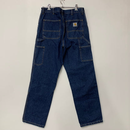 【中古品】【メンズ】 CARHARTT WIP カーハート ダブリューアイピー I032699 DOUBLE KNEE PANT ダブル ニー パンツ ボトムス ズボン 153-260722-cs-07-izu サイズ：32×32 カラー：インディゴ 万代Net店