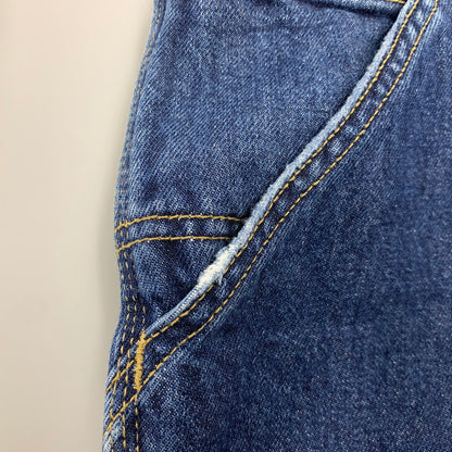 【中古品】【メンズ】 CARHARTT WIP カーハート ダブリューアイピー I032699 DOUBLE KNEE PANT ダブル ニー パンツ ボトムス ズボン 153-260722-cs-07-izu サイズ：32×32 カラー：インディゴ 万代Net店